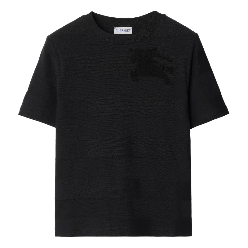 Black Cotton T-Shirt