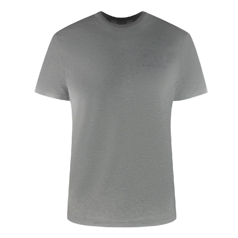 Burberry Monotone Logo Grey T-Shirt