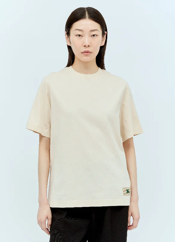 Burberry Women Ekd Cotton T-Shirt